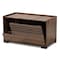 Baxton Studio Claire Walnut Brown Finished Cat Litter Box Cover House 166-10741 - alternate 8